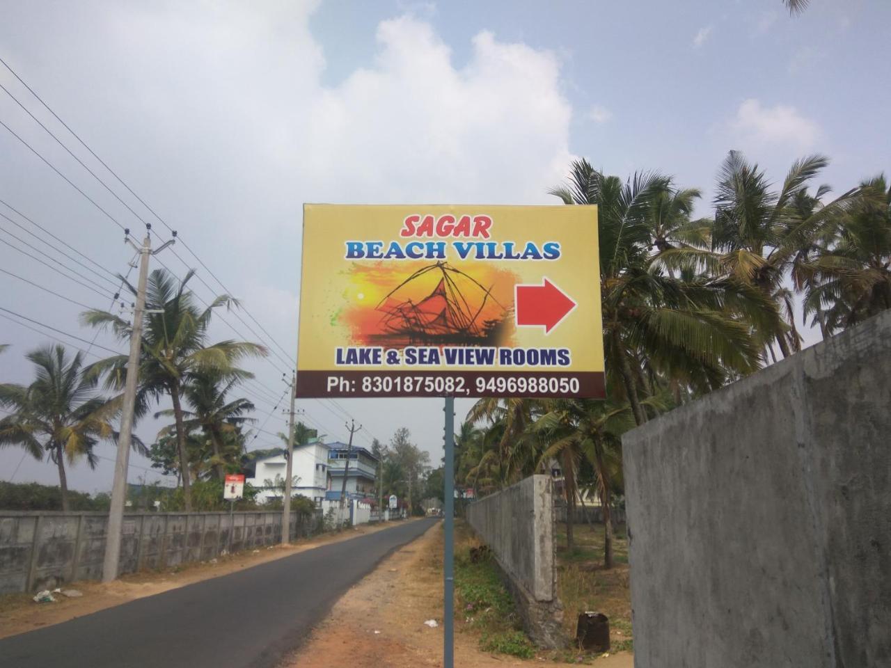 Sagar Beach Villas Home Stay Cherai Beach Eksteriør billede